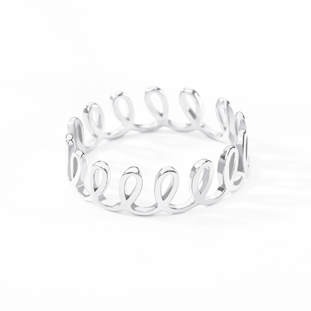 Loop Ring - Stainless steel